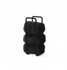 Decor Walther DW 223 Полотенцедержатель 27см., напольный, цвет: черный матовый. 0859160