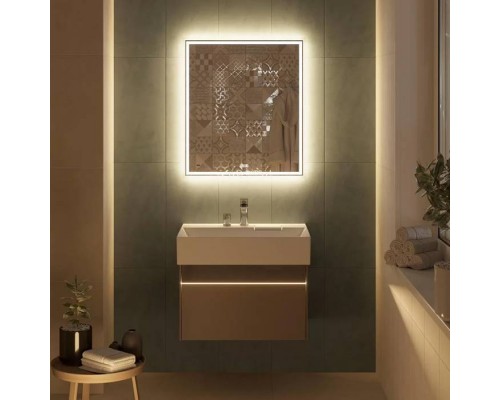 Kerama Marazzi Logica Тумба подвесная 67x46x40.3см., 2 ящика, цвет: песчаный. LOG.70.2\SAN Kerama Marazzi Logica Тумба подвесная 67x46x40.3см., 2 ящика, цвет: песчаный. LOG.70.2\SAN