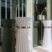 Oasis Plissegrave; Раковина 44x95 см, без отв., с донным клапаном и сифоном, цвет: золото/белый. 0PLSXXX09544003 (0PI440CEOR)