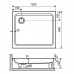 Душевой поддон прямоугольный RGW STYLE 900x1200