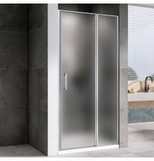 Душевая дверь в нишу Abber Sonnenstrand AG04110MS 110 см, профиль хром, стекло матовое