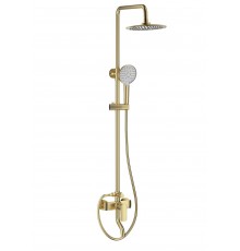 Душевая стойка Wonzon   Woghand WW-AE3354-BG, брашированное золото