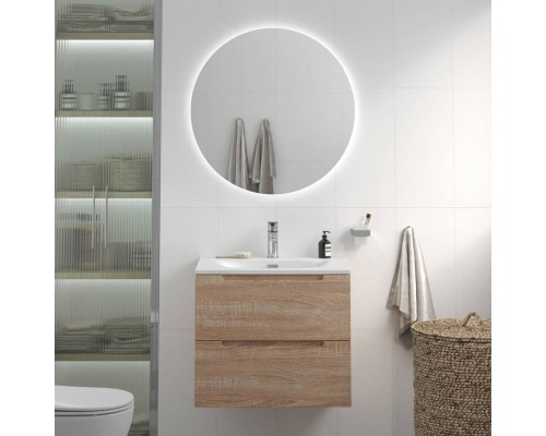 Мебель для ванной комнаты BelBagno Etna 60 rovere bianco, раковина BB-8099-60