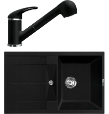 Комплект Мойка кухонная Lava L6.LAV lava + Смеситель SG03 LAV lava