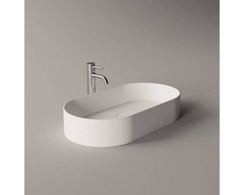 Alice Spy Oval Раковина 65x36х12см., накладная, без отв., цвет: белый матовый. 34240109 Alice Spy Oval Раковина 65x36х12см., накладная, без отв., цвет: белый матовый. 34240109