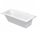 Duravit DuraStyle Ванна 170х75x46см,, прямоугольная, встраиваемая или версия с панелями и ножками, с наклоном для спины слева, цвет: белый. 790289000001000, 700296000000000