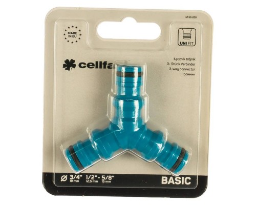 Тройник Cellfast BASIC (блистер)