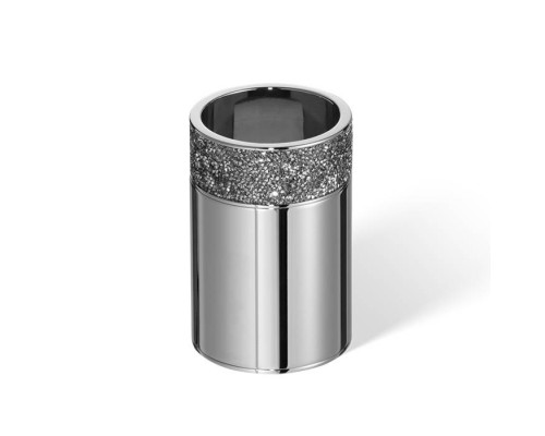 Decor Walther Rocks BOD1 Стакан настольный, с кристаллами Swarovski, цвет: хром. 0933800