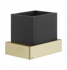 Gessi Inverso Accessories Стакан подвесной, цвет: черный/Brass Brushed PVD. 20808#727