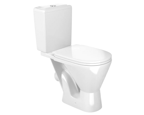 Унитаз-компакт напольный Gesso Атлас Home De Luxe 9 019 219 с микролифтом