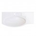 Kerama Marazzi Riva Раковина 100.7х48х15см., накладная, мебельная, с крепежом, левая, 1 отв., с переливом, цвет: белый глянцевый