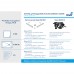 Душевой поддон трапеция RGW ST/T-G Графит 1000x1000