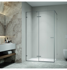 Душевой уголок с распашной дверью на петлях - RGW SV-040Gr 1200x900