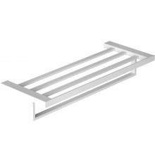 Полотенцедержатель Kludi Vela C 3198953, 60 см, с полкой, белый матовый