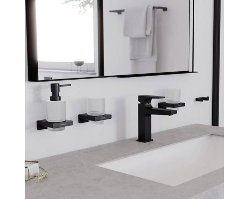 Hansgrohe AddStoris Диспенсер для жидкого мыла, цвет: черный матовый. 41745670 Hansgrohe AddStoris Диспенсер для жидкого мыла, цвет: черный матовый. 41745670