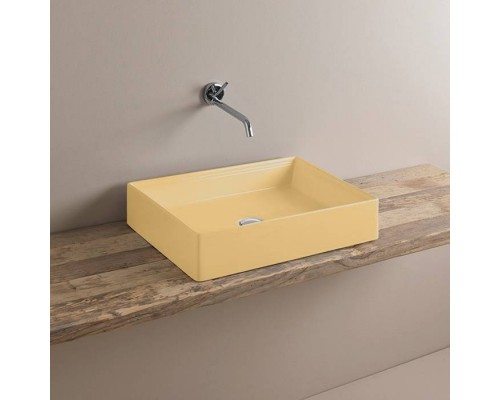 Artceram SCALINO Раковина 38х55 см, без отв., цвет: giallo zinco. SCL002 12 00 Artceram SCALINO Раковина 38х55 см, без отв., цвет: giallo zinco. SCL002 12 00