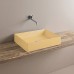 Artceram SCALINO Раковина 38х55 см, без отв., цвет: giallo zinco. SCL002 12 00