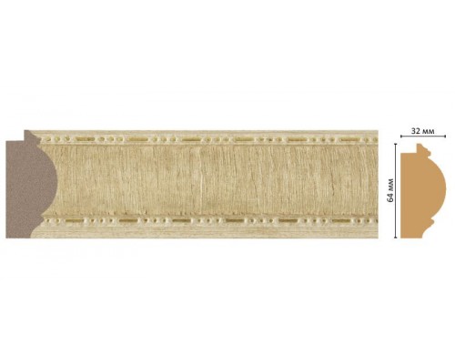 Багет DECOMASTER 176-5 (64*32*2900мм) Багет DECOMASTER 176-5 (64*32*2900мм)