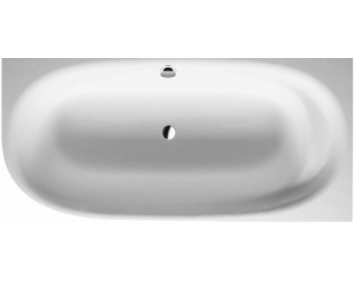 Bathtub Cape Cod Ванна угол справа 190x90см с бесшовной панелью и ножками, с одним наклоном для спины, цвет: белый. 700363000000000,  792208000001000