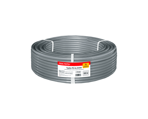 Труба РОСТерм PE-Xa/EVOH 16х2,2 из сшитого полиэтилена, бухта 100м, серая 16PAEVOH1