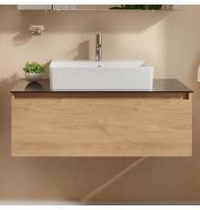 Тумба с раковиной VitrA Nuo 100 подвесная, золотой дуб