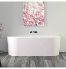 KNIEF Fresh Wall Ванна пристенная 180х80х60см, цвет: белый. 0100-091-06,  0100-231