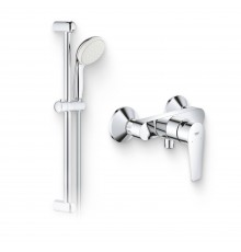 Душевой комплект Смеситель для душа Grohe BauEdge 23635001 + Гарнитур Tempesta New 27924001