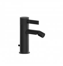 Gessi Inciso- Смеситель однорычажный для биде с донным клапаном. цвет: black XL. 58007#299