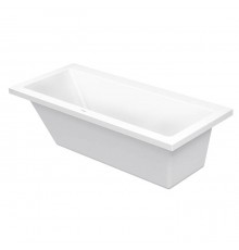 Duravit VERO Ванна 170х75см, акриловая, прямоугольная встраиваемая или с панелями, наклон спины слева, цвет: белый. 790100000000000,  790289000001000,  700133000000000
