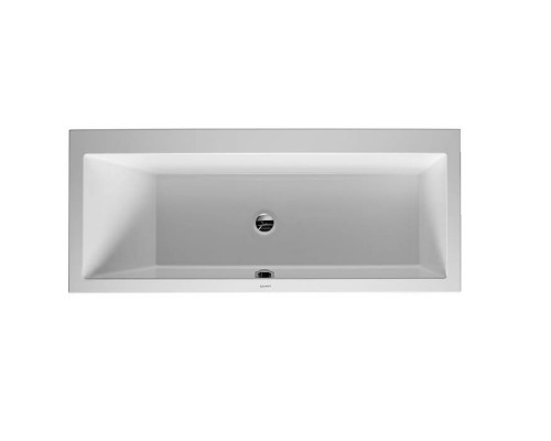 Duravit VERO Ванна 170х75см, акриловая, прямоугольная встраиваемая или с панелями, наклон спины слева, цвет: белый. 790100000000000,  790289000001000,  700133000000000