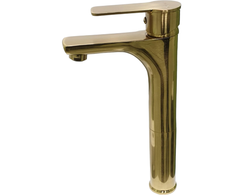 Смеситель для раковины SW Готланд, высокий, матовое золото