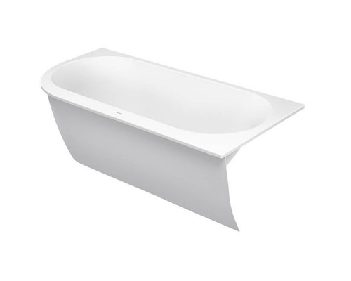 Duravit Darling New  Ванна 190х90x60см, пристенная, акриловая, угол справа, с панелью и ножками,с 2 наклонами для спины, цвет: белый. 700247000000000