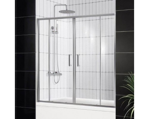 Шторка на ванну BelBagno Uno VF 2 170/145 C Cr