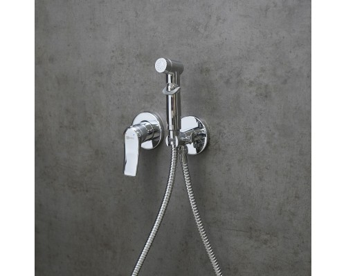 Смеситель с гигиеническим душем Lemark Ortus LM11319C, встраиваемый