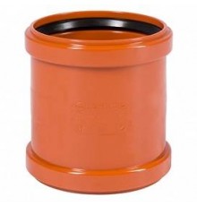 Муфта двойная, Ostendorf, KGMM, 110, PVC (поливинилхлорид)