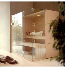 Effegibi Sky Corner Био-Сауна 230x200х211см, угловая SX, цвет: канадский хемлок. BI 55 40 0028