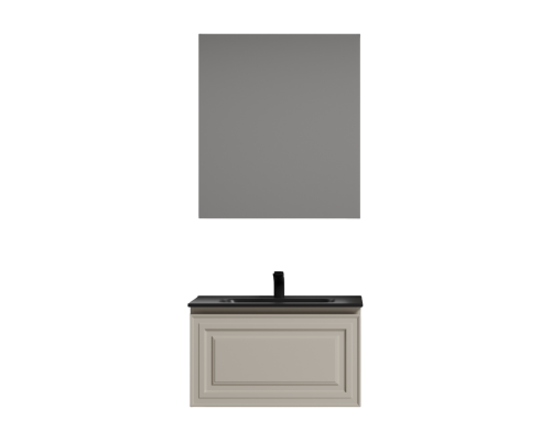 Мебель для ванной комнаты Sancos Very 70, beige soft, раковина CN7007MB