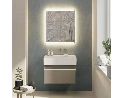 Kerama Marazzi Logica Тумба подвесная 67x46x40.3см., 2 ящика, цвет: песчаный. LOG.70.2\SAN Kerama Marazzi Logica Тумба подвесная 67x46x40.3см., 2 ящика, цвет: песчаный. LOG.70.2\SAN
