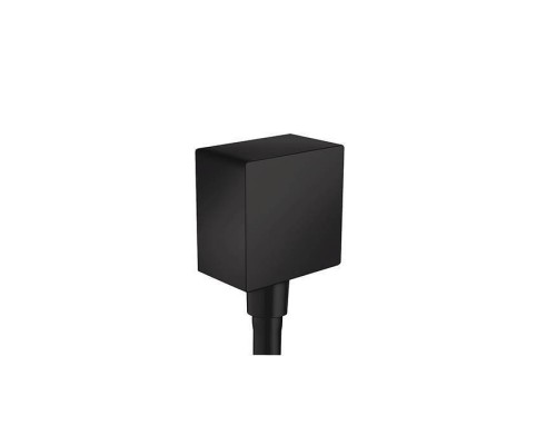 Hansgrohe Вывод воды для ручного душа с клапаном, цвет: черный матовый. 26455670 Hansgrohe Вывод воды для ручного душа с клапаном, цвет: черный матовый. 26455670