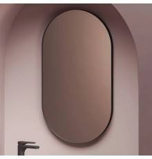 Artceram Зеркало Arco 50х90 см в металлической раме, цвет: черный матовый. ACS017 17