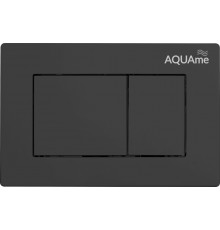 AQM4102B Панель смыва AQUAme, пластик, черный AQM4102B