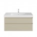 Kerama Marazzi Cubo Тумба подвесная 100см, с ящиками, цвет: лимо матовая. CUB.100.2\LIM
