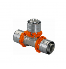 Тройник UPONOR S-PRESS PLUS равнопроходной латунный 25-25-25 1015028