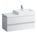 Laufen Case For Living City Тумба с раковиной 99х45.5x45.5см., 2 ящика, цвет: белый матовый. 8.1843.1.000.104.1,  4.0128.2.075.463.1