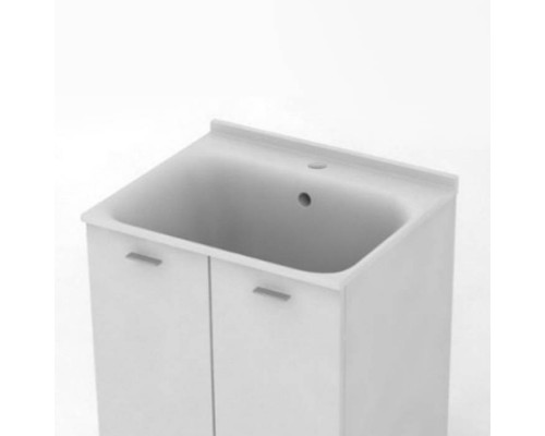 Kerasan Aquadom Раковина 60х50 см, 1 отв., цвет: белый. 029201*1 Kerasan Aquadom Раковина 60х50 см, 1 отв., цвет: белый. 029201*1