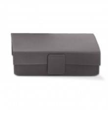 Decor Walther Nappa UTBD Многоцелевая коробка с крышкой, цвет: Натуральная кожа NAPPA дымчато-сер. 0938693