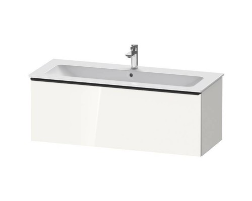 Duravit D-Neo Тумбочка подвесная 121х44x46.2см., раковина, 1 ящик, цвет: белый высокоглянцевый. 2336120000,  DE426402222
