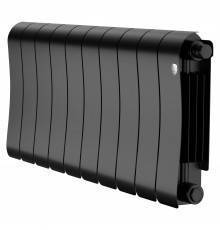 Радиатор биметаллический Royal Thermo Infinity V 300 10 секций, нижнее подключение, Noir Sable