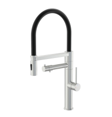 Смеситель для кухни Wonzon   Woghand WW-88458007-BN с гибким изливом, брашированный никель