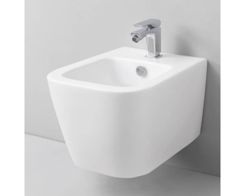 Artceram A16 MINI  Биде подвесное  36х45 см, с 1 отв под смеситель, с креплениями, цвет: белый. ASB003 01 00